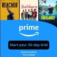 Logo Amazon Prime + FlixOlé - Start free trial - ES [incentive / offerwall]