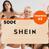 Logo [MOB+WEB] CI - Shein Giftcard 500€ NEW /FR - CC Submit €2 [FB pixel via url]- NO REDIRECT