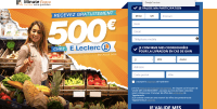 Logo 500€ Leclerc - FR