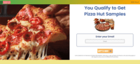 Logo Pizza Hut Samples - SOI - US [incentive / offerwall]