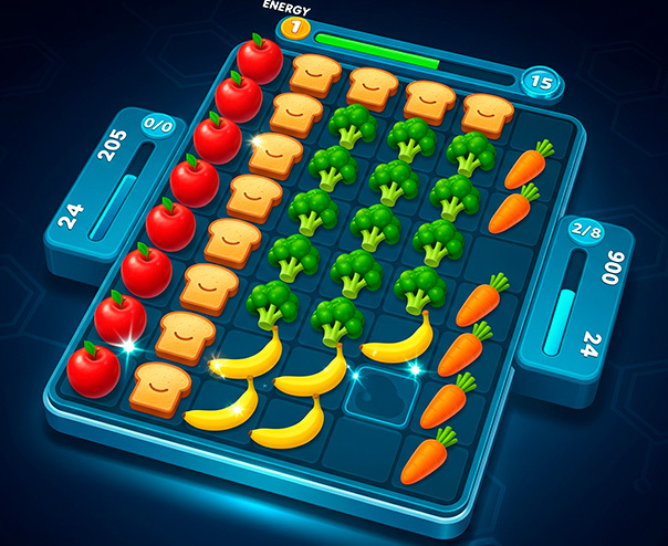 Logo Play FoodMatch on PixelPoint