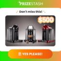 Logo Prizestash - Nespresso $500 - US - CPA