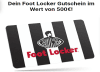 Logo Foot Locker Voucher 500€ - DE