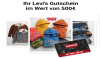 Logo Levis Voucher 500€ - DE