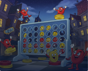 Logo Play Connect Four on PixelPoint