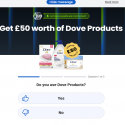 Logo Dove Products £50 - UK - CPA