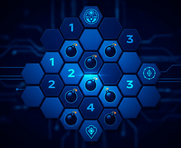 Logo Play Minesweeper on PixelPoint