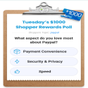 Logo PayPal $1000 Shopping - US - CPA