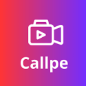 Logo Callpe - Video calling app - Android - IN - CPI