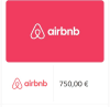 Logo Airbnb Gift Card 750€ - DE